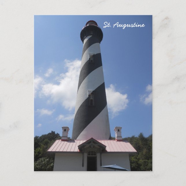 St. Augustine Lighthouse, St. Augustine Florida 2 Postcard (Front)