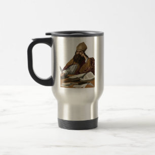 St. Augustine of Hippo Catholic Saint Travel Mug