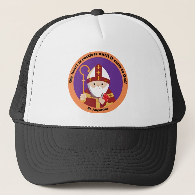 St. Augustine of Hippo Trucker Hat (Front)