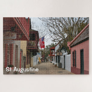 St Augustine: old quarter, Florida, USA Jigsaw Puzzle