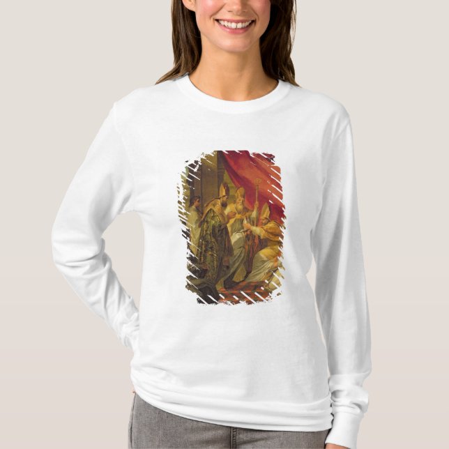St. Augustine  ordained as the Bishop T-Shirt (Front)