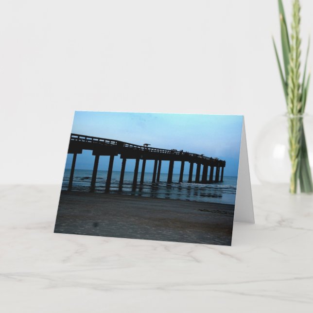 St. Augustine Pier Card (Front)