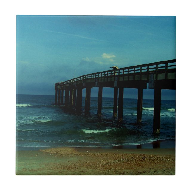 St. Augustine Pier Tile (Front)