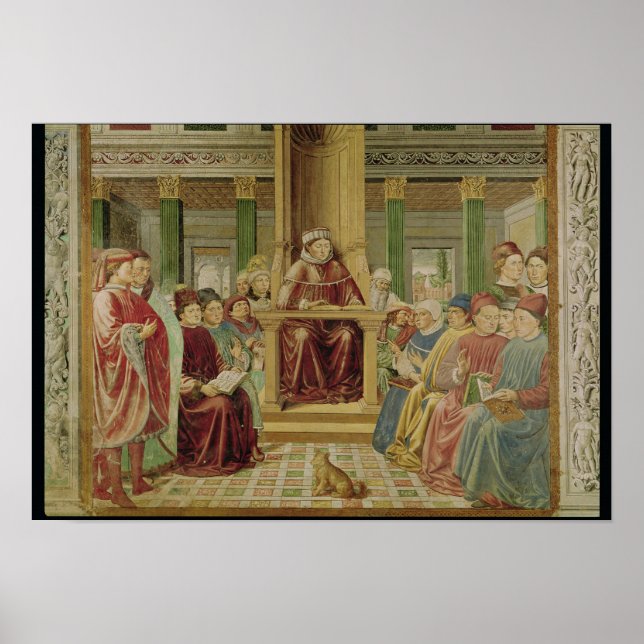 St. Augustine Reading Rhetoric Poster (Front)