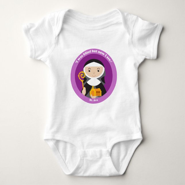 St. Ava Baby Bodysuit (Front)