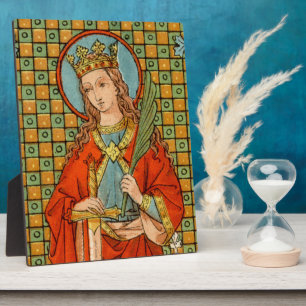 St. Barbara (JP 01) 8"x10" Plaque