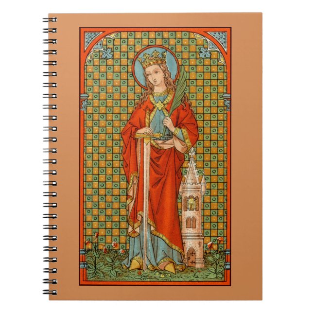 St. Barbara  (JP 01)  (Style 2) Notebook (Front)