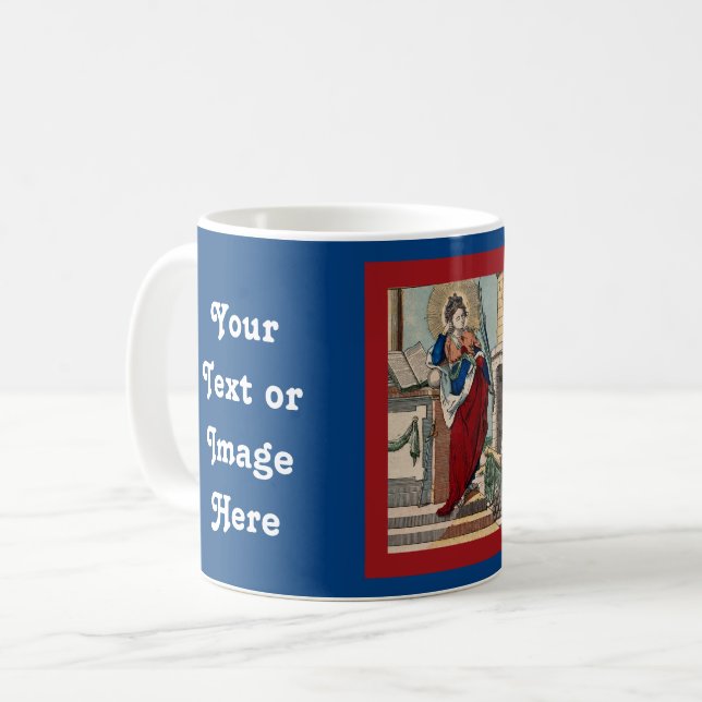 St. Barbara with Artillery (M 007) Coffee Mug 1 (Front Left)