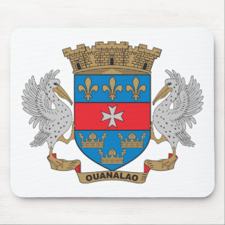 St. Barthelemy Coat of Arms Mouse Pad