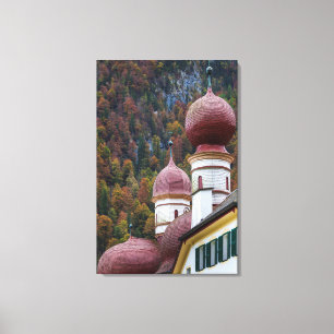 St. Bartholoma Chapel, Bavaria Canvas Print