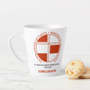 St. Bartholomew Grade School Alumni Latte Mug