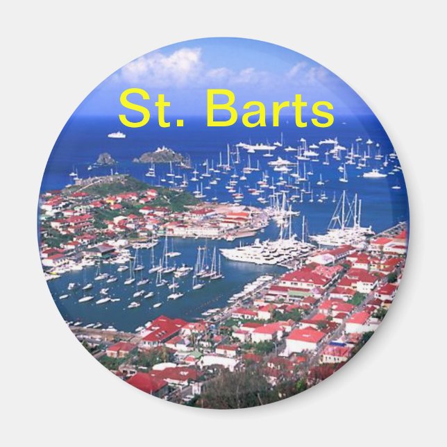 st. barts magnet (Front)