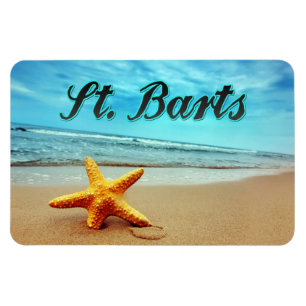 St. Barts starfish Magnet