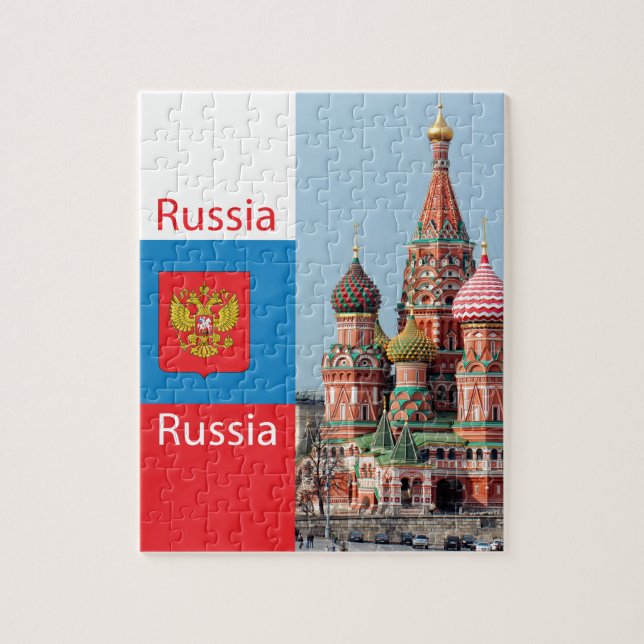 St. Basil cathedral. Russia Jigsaw Puzzle (Vertical)