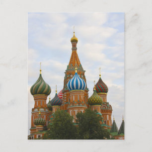St. Basil's Cathedral in Red Square, Moscow Postcard