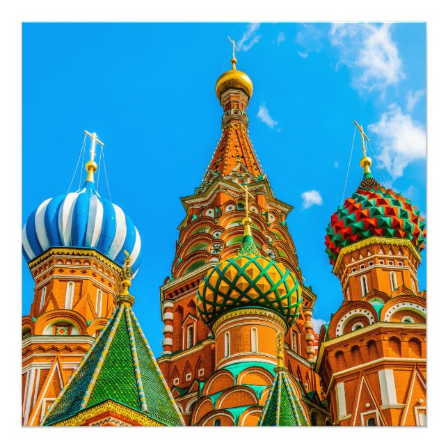 St. Basil's cathedral Photo Print (Front)