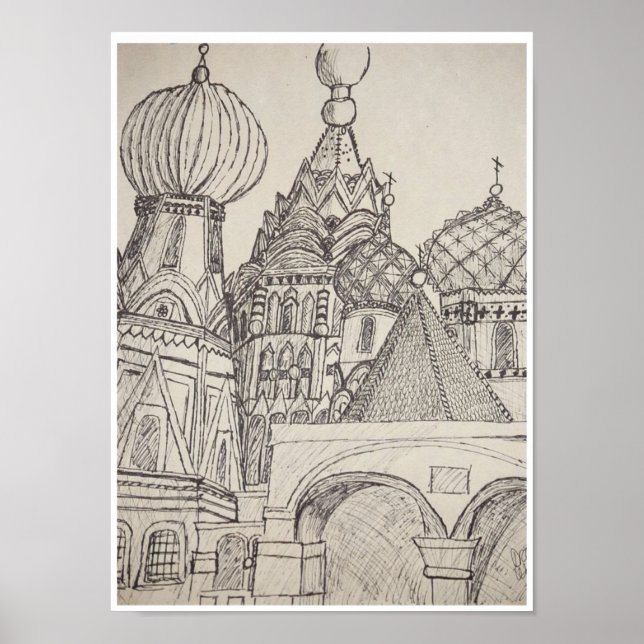 St. Basil's Cathedral Poster (Front)