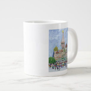 St. Basil's Cathedral Red Square 1995 Large Coffee Mug