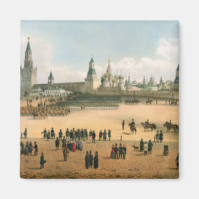 St. Basil's Cathedral seen from the Kremlin, from Magnet (Front)
