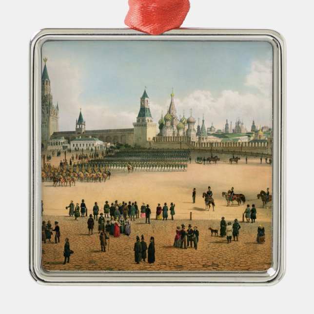 St. Basil's Cathedral seen from the Kremlin, from Metal Ornament (Front)