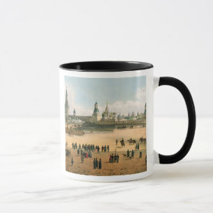 St. Basil's Cathedral seen from the Kremlin, from Mug
