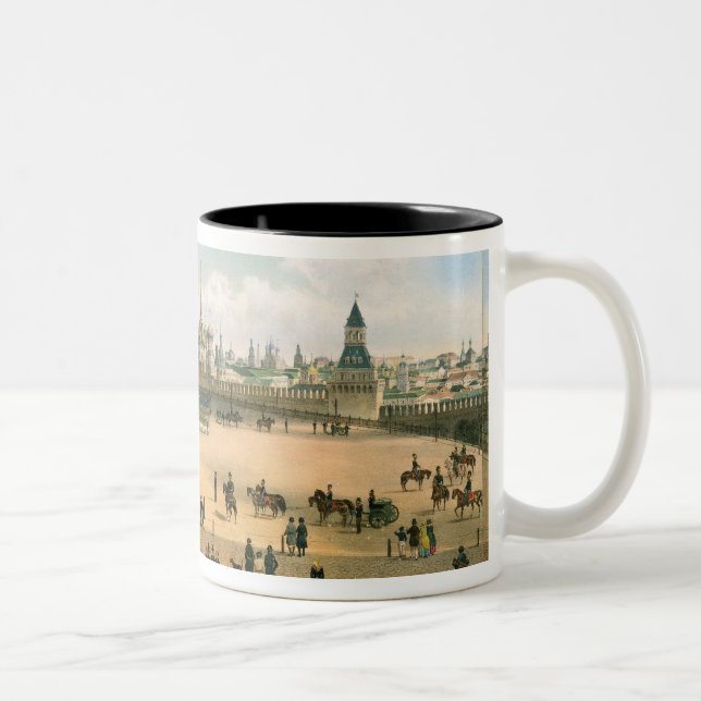 St. Basil's Cathedral seen from the Kremlin, from Two-Tone Coffee Mug (Right)