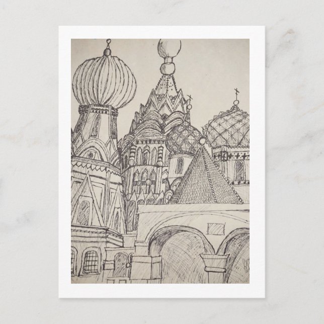 St. Basil's Postcard (Front)