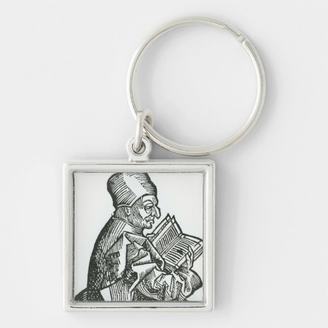 St. Bede  from 'Liber Chronicarum' Keychain (Front)