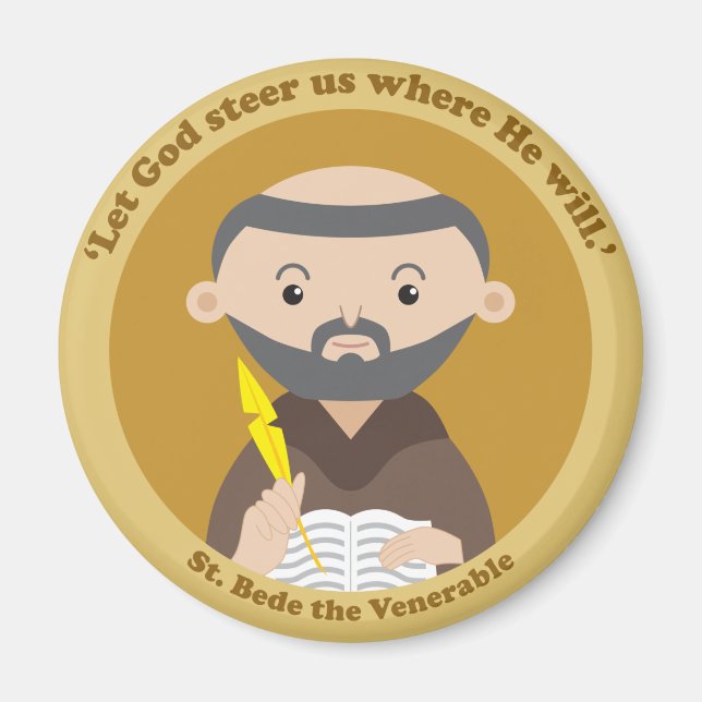 St. Bede the Venerable Magnet (Front)