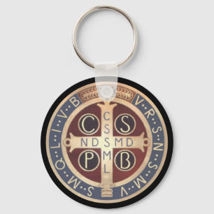 St. Benedict Medal Keychains, Various Styles Keychain