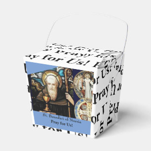 St. Benedict of Nursia Card Favor Box