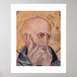 St. Benedict of Nursia Poster