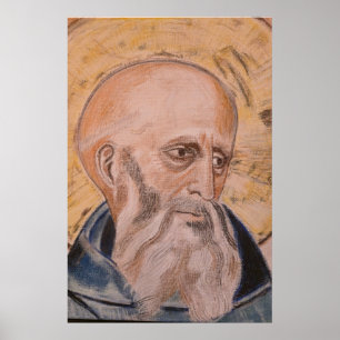 St. Benedict of Nursia Poster