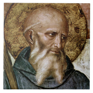 St. Benedict of Nursia Tile