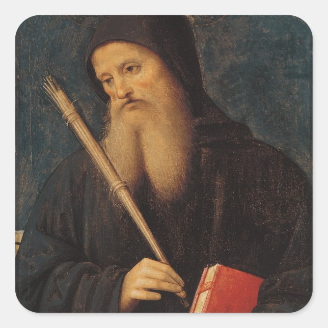 St. Benedict Square Sticker (Front)