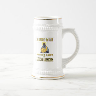 ST. BENEDICT the BLACK Beer Stein