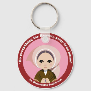 St. Bernadette Soubirous Keychain