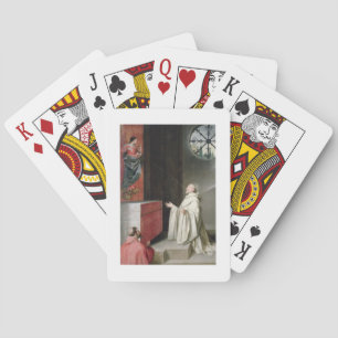 St. Bernard and the Virgin Playing Cards