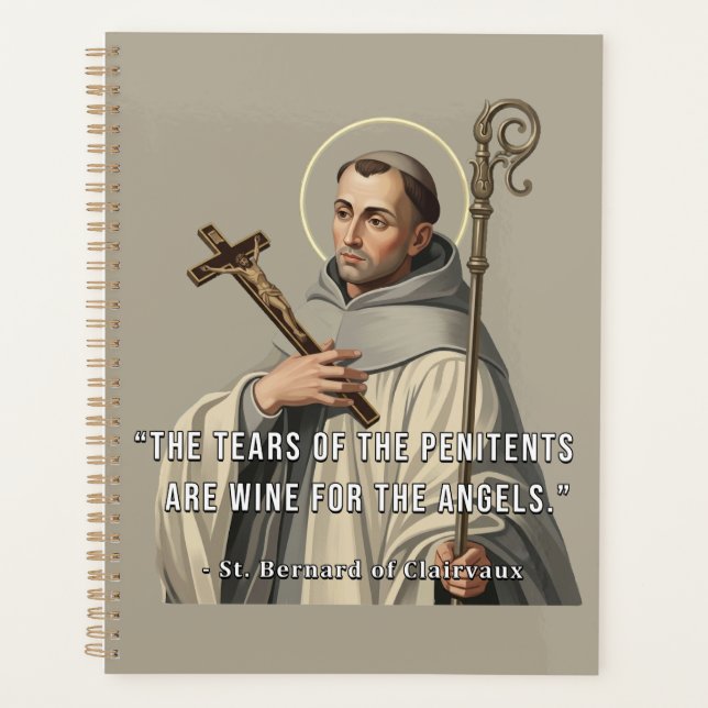 St. Bernard de Clairvaux Anges du Vin Catholique (Devant)