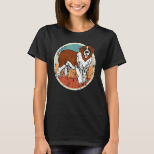 St Bernard Dogs Vintage Retro T-Shirt