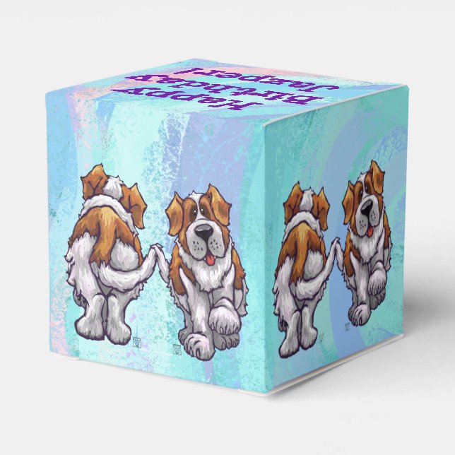 St. Bernard Gifts & Accessories Favor Box (Back Side)