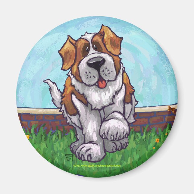 St. Bernard Gifts & Accessories Magnet (Front)