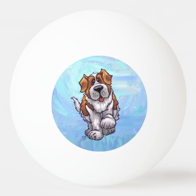 St. Bernard Gifts & Accessories Ping Pong Ball (Back)