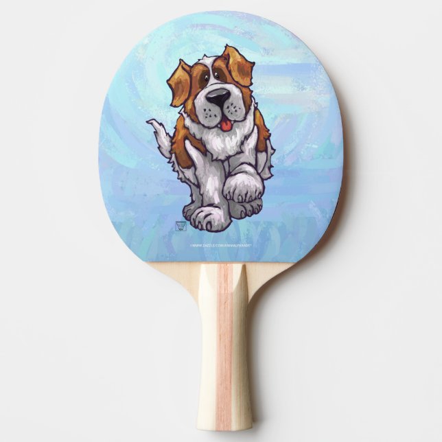 St. Bernard Gifts & Accessories Ping Pong Paddle (Front)