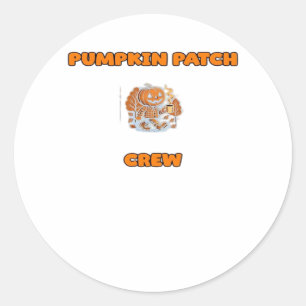 St. Bernard Halloween Thanksgiving Christmas Class Classic Round Sticker