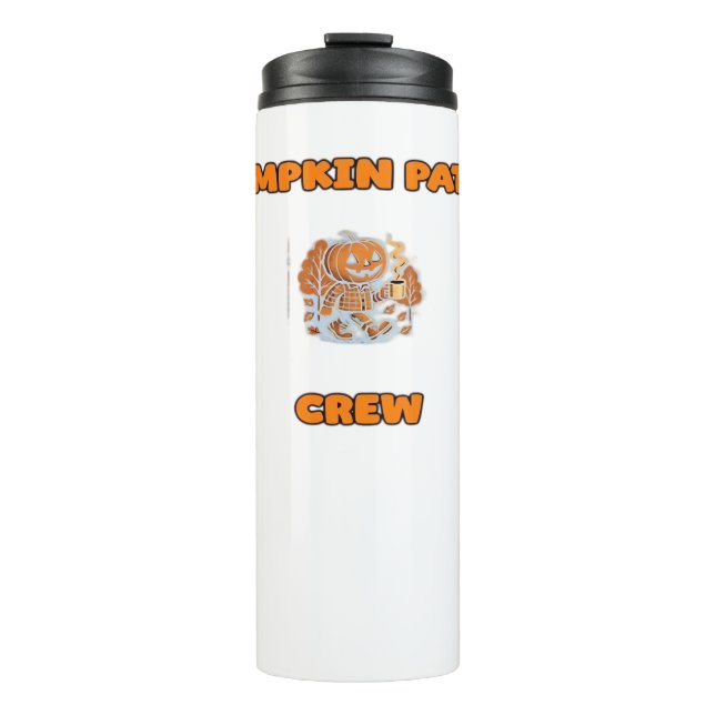 St. Bernard Halloween Thanksgiving Christmas Class Thermal Tumbler (Front)
