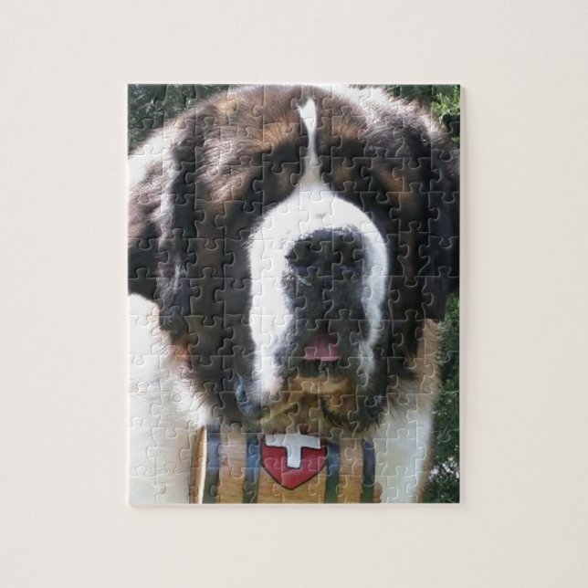 St-bernard Jigsaw Puzzle (Vertical)
