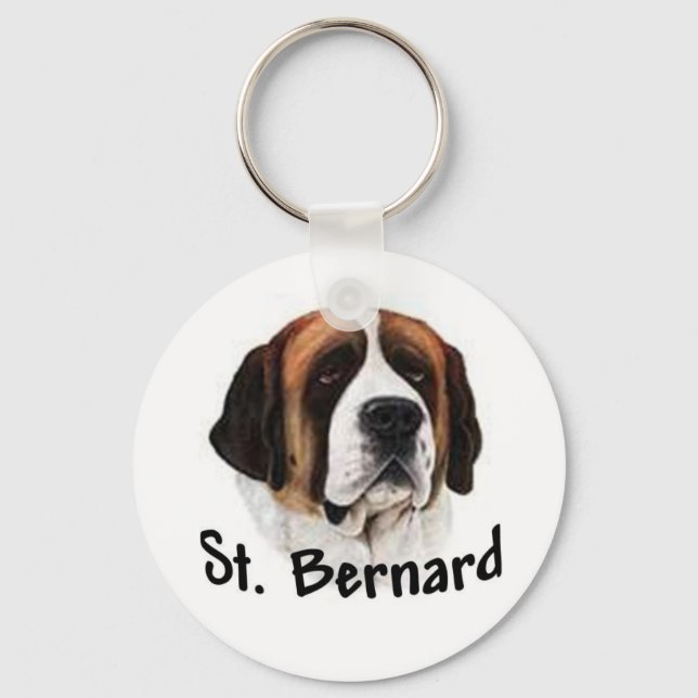 St Bernard Keychain (Front)
