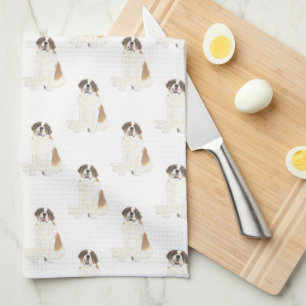 St. Bernard Kitchen Towel