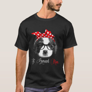 St Bernard Mom Mothers Day Dog Lovers T-Shirt